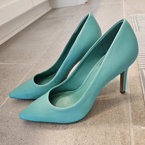 Vince Camuto Savilla 3" Stiletto Heels Size 9 Seafoam Green - Picture 4 of 4